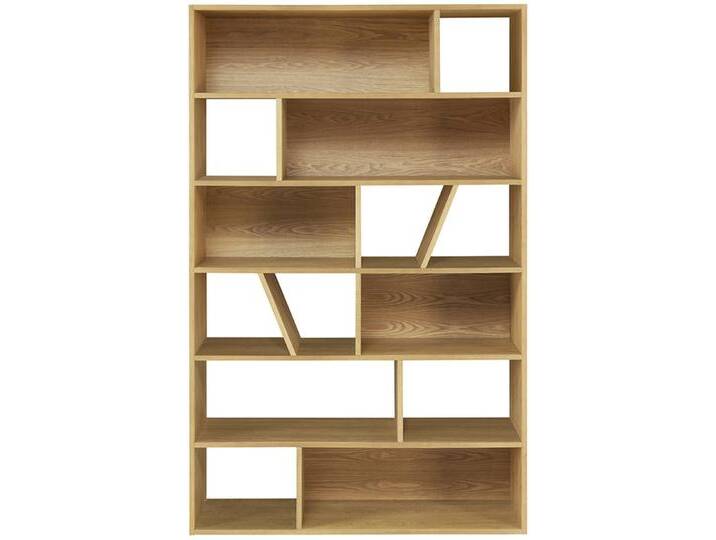 Bücherregal mdf Esche Furnier AZTEQUE von Miliboo