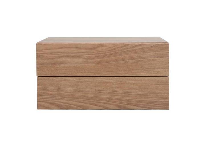 Design-Ablagekasten Holz 2 Schubladen MAX von Miliboo