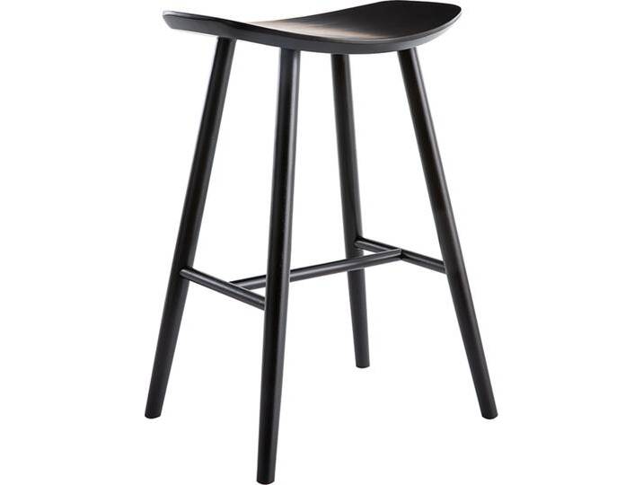 Design-Barhocker Nussbaum 65cm DEMORY von Miliboo