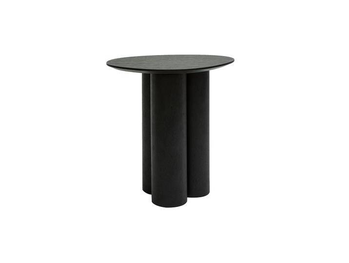Design-Beistelltisch Schwarz HOLLEN von Miliboo