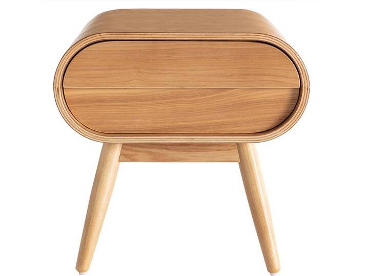 Design-Nachttisch Eschenholz 1 Schublade BJORG von Miliboo