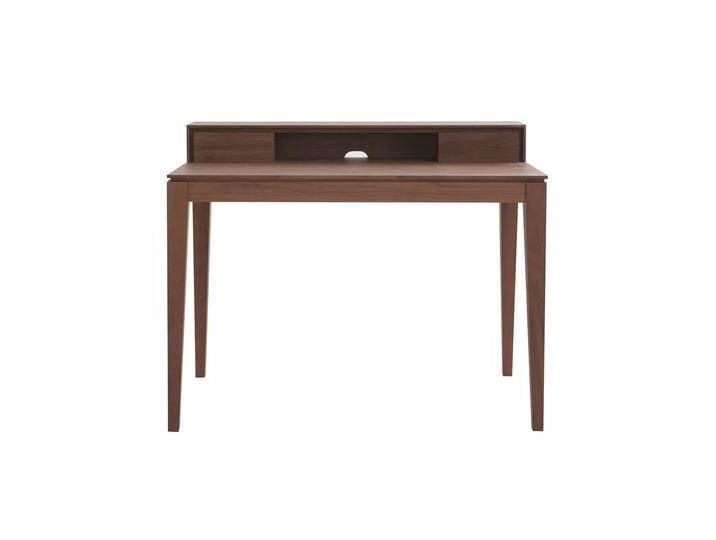 Design-Schreibtisch mit Fächern aus Nussbaumholz SEKRET Design-Schreibtisch mit Fächern aus Nussbaumholz SEKRET von Miliboo