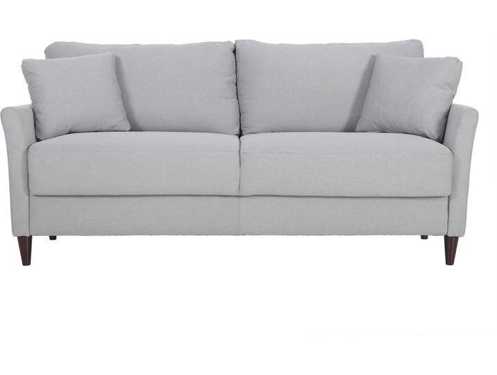 Design-Sofa 3-Sitzer aus hellgrauem Stoff mit Stauraum MEDLEY von Miliboo
