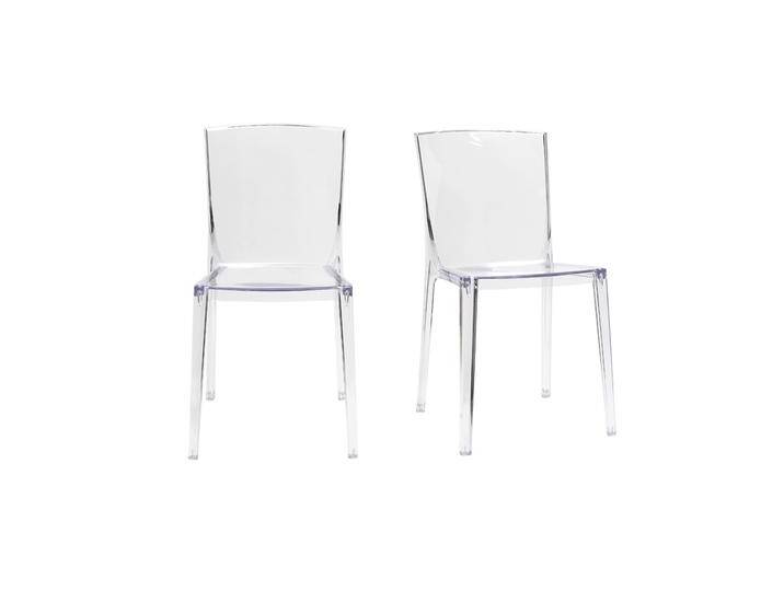 Design-Stühle Transparent 2er-Set ISLAND Design-Stühle Transparent 2er-Set ISLAND von Miliboo