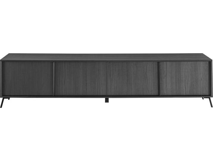 Design TV-Möbel schwarz mit Holzoptik L205 cm NEMA Design TV-Möbel schwarz mit Holzoptik L205 cm NEMA von Miliboo