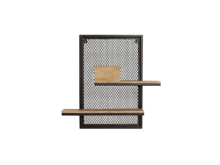 Doppelwandregal aus Metall und massivem Mangoholz H60 cm RACK Doppelwandregal aus Metall und massivem Mangoholz H60 cm RACK von Miliboo