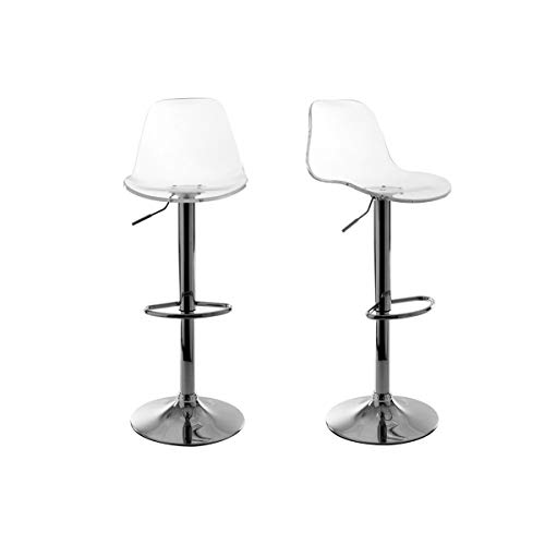 Miliboo Design-Barhocker transparent 2er-Set Galileo Miliboo Design-Barhocker transparent 2er-Set Galileo von Miliboo