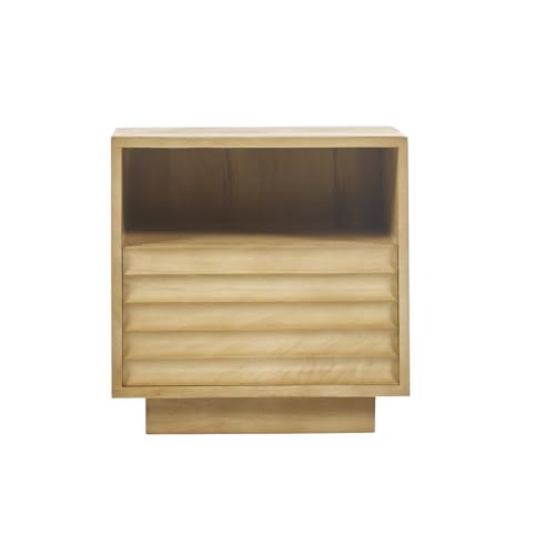 Miliboo Nachttisch mit Schublade aus massivem Mangoholz, L45 Matcha Miliboo Nachttisch mit Schublade aus massivem Mangoholz, L45 Matcha von Miliboo