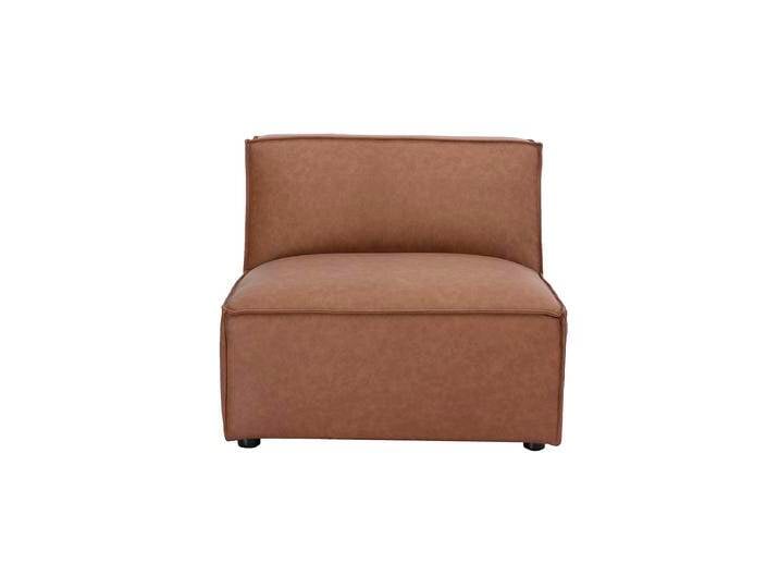 Modul rechts für braunes Leder Sofa SPLIT Modul rechts für braunes Leder Sofa SPLIT von Miliboo