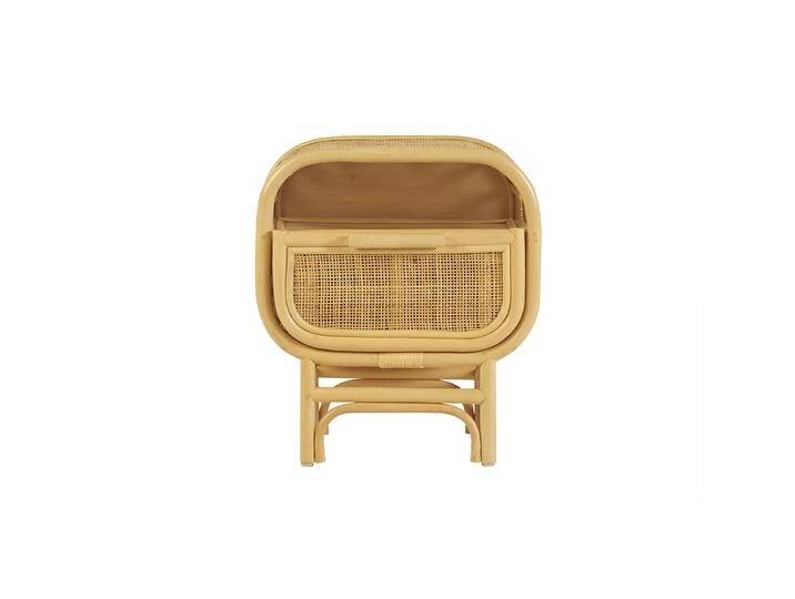 Nachttisch mit Rattan-Schublade L45 cm LUWAK Nachttisch mit Rattan-Schublade L45 cm LUWAK von Miliboo