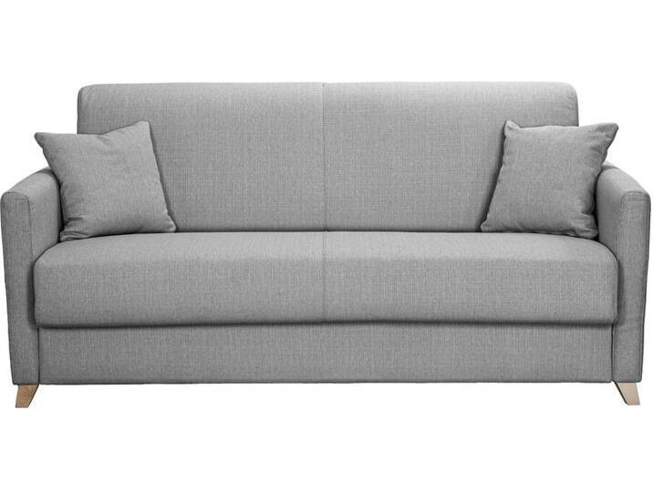 Perlgraues skandinavisches 3-Sitzer-Sofabett SKANDY von Miliboo