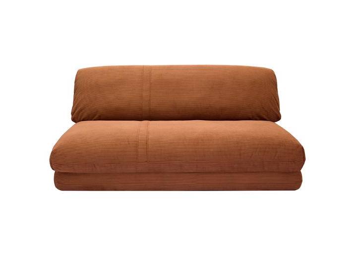Schlafsessel aus Cordstoff in Kupferbraun 2-Sitzer SPENCER Schlafsessel aus Cordstoff in Kupferbraun 2-Sitzer SPENCER von Miliboo