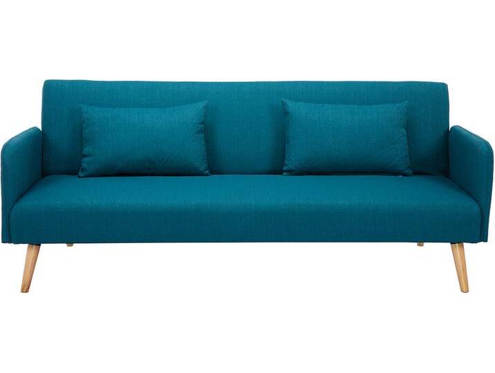 Schlafsofa skandinavisch 3 Plätze blaugrün LULA Schlafsofa skandinavisch 3 Plätze blaugrün LULA von Miliboo