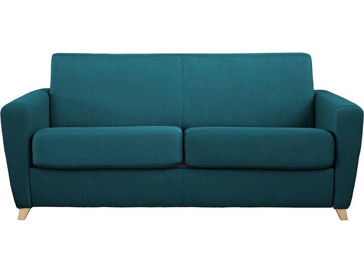 Schlafsofa skandinavisch blaugrün und Holz GRAHAM Schlafsofa skandinavisch blaugrün und Holz GRAHAM von Miliboo