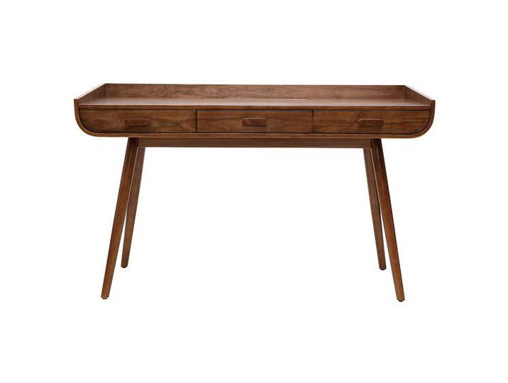 Schreibtisch Vintage Holz Nussbaum HALLEN Schreibtisch Vintage Holz Nussbaum HALLEN von Miliboo