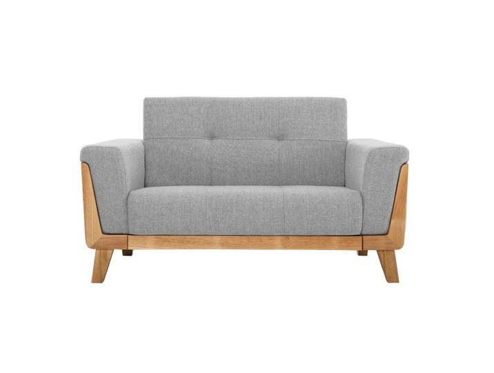 Skandinavisches Sofa 2-Sitzer in Hellgrau und Holz FJORD von Miliboo