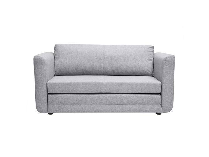 Zweisitzer-Schlafsofa in hellem grauen Stoff LEON von Miliboo