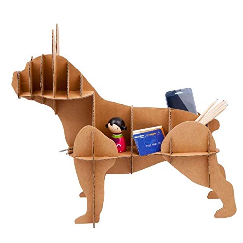 Milimetrado Bulldogge Frankreich-Dekoration Hund umweltfreundliches Geschenk, Naturkarton, 55 x 23 x 45 cm Milimetrado Bulldogge Frankreich-Dekoration Hund umweltfreundliches Geschenk, Naturkarton, 55 x 23 x 45 cm von Milimetrado