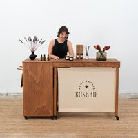 Set Wien Zf Transportable Theke & Tisch - Kaffeebar, Verkostungstisch, Event Etagere Set Wien Zf Transportable Theke & Tisch - Kaffeebar, Verkostungstisch, Event Etagere von MilimetryShop