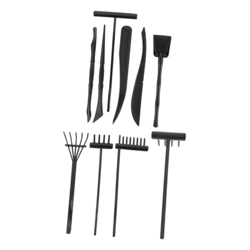 MILISTEN 10 Stück Teiliges Mini Zen Garten Werkzeug aus Leichtem Robustem Kompakte Rechen für Meditation Tischdekoration Tragbar und Einfach zu Verwenden MILISTEN 10 Stück Teiliges Mini Zen Garten Werkzeug aus Leichtem Robustem Kompakte Rechen für Meditation Tischdekoration Tragbar und Einfach zu Verwenden von Milisten