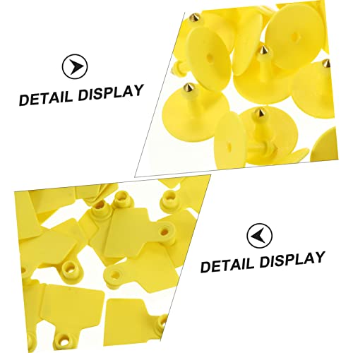 MILISTEN 100 Stück Langlebige Tpu Ohrmarken Gelb ohne Beschriftung für Schweine und Kleintiere Wetterbeständige Kunststoff Ohrmarken mit Stabilem Pin zur Tierkennzeichnung Bauernhöfen MILISTEN 100 Stück Langlebige Tpu Ohrmarken Gelb ohne Beschriftung für Schweine und Kleintiere Wetterbeständige Kunststoff Ohrmarken mit Stabilem Pin zur Tierkennzeichnung Bauernhöfen von Milisten