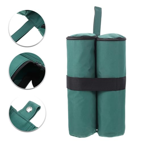 MILISTEN 2 Stück Outdoor Sandsäcke für Zelte Dunkelgrün Verdickt Windfeste Beschwerung für Überdachungen und Sonnenschutz Praktisch Dicht Vielseitig für Camping Garten Markt Strand MILISTEN 2 Stück Outdoor Sandsäcke für Zelte Dunkelgrün Verdickt Windfeste Beschwerung für Überdachungen und Sonnenschutz Praktisch Dicht Vielseitig für Camping Garten Markt Strand von Milisten