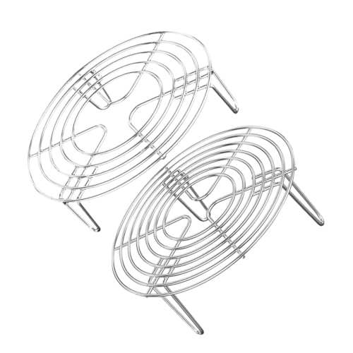 MILISTEN 2st Eierdampfer Dampfgarer Kochen Dämpfeinsatz Für Kochtöpfe Dampfschale Eierhalter Kuchenrost Kuchen Kühler Küchengerät Draht Metall Edelstahl 304 Wasserregal 7c MILISTEN 2st Eierdampfer Dampfgarer Kochen Dämpfeinsatz Für Kochtöpfe Dampfschale Eierhalter Kuchenrost Kuchen Kühler Küchengerät Draht Metall Edelstahl 304 Wasserregal 7c von Milisten