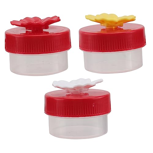 MILISTEN 3 Stück Handheld Futterstation Teiliges aus Umweltfreundlichem Kunststoff mit Bunten Blumenportalen Langlebig Leicht zu Reinigen für Garten und Terrasse zur Vogelbeobachtung MILISTEN 3 Stück Handheld Futterstation Teiliges aus Umweltfreundlichem Kunststoff mit Bunten Blumenportalen Langlebig Leicht zu Reinigen für Garten und Terrasse zur Vogelbeobachtung von Milisten