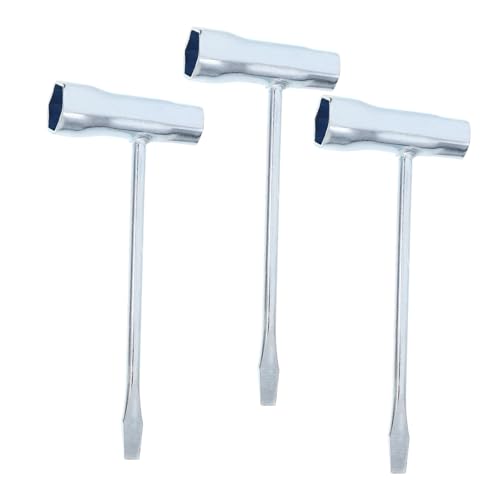 MILISTEN 3 Stück Teiliges Kettensägenwerkzeug Spark Plug Wrench aus Langlebigem Carbonstahl Verschleißfestes Zündkerzenschlüssel Ersatzteil für Rasenmäher Gartengeräte Einfach zu Bedienen MILISTEN 3 Stück Teiliges Kettensägenwerkzeug Spark Plug Wrench aus Langlebigem Carbonstahl Verschleißfestes Zündkerzenschlüssel Ersatzteil für Rasenmäher Gartengeräte Einfach zu Bedienen von Milisten