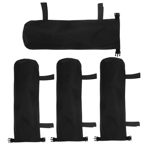 MILISTEN 4 Stück Schwere Sandsäcke für Outdoor Werbezelt Singleröhrige Zeltgewichte aus Robustem Material Wiederverwendbar Schnelle Stabiler Stand bei Wind Praktische Befestigung von Milisten