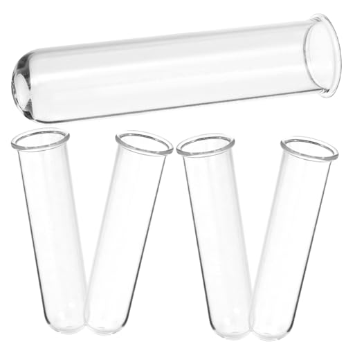 MILISTEN 5 Stück Reagenzglasvase prüfen Pflanzen Röhre für Blumen Blumenwasserröhrchen Rohrvasen für Blumen Glasvasen praktisches Reagenzgläser Glas Blumenröhrchen MILISTEN 5 Stück Reagenzglasvase prüfen Pflanzen Röhre für Blumen Blumenwasserröhrchen Rohrvasen für Blumen Glasvasen praktisches Reagenzgläser Glas Blumenröhrchen von Milisten
