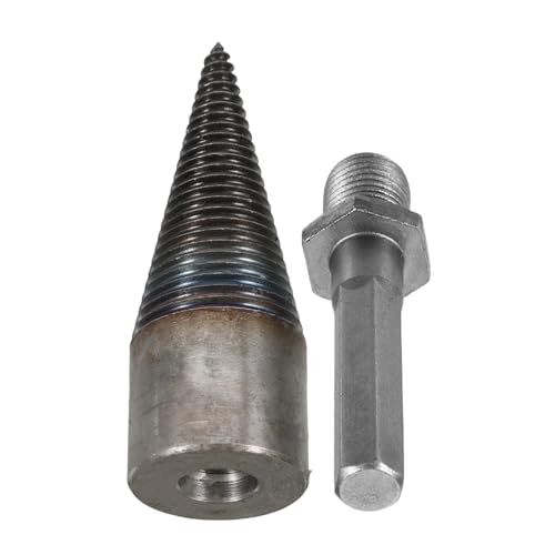 MILISTEN Firewood Drill Bit Holzspalter Kegelbohrer Hochcarbonstahl Robust Einfache Bedienung Passend für Akkuschrauber und Bohrmaschine Effektives Holzspalten für Brennholz MILISTEN Firewood Drill Bit Holzspalter Kegelbohrer Hochcarbonstahl Robust Einfache Bedienung Passend für Akkuschrauber und Bohrmaschine Effektives Holzspalten für Brennholz von Milisten