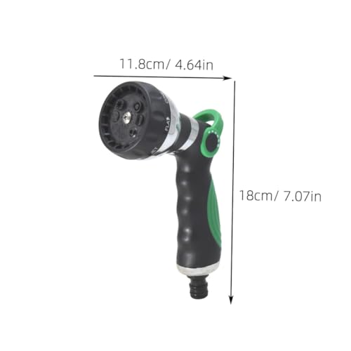 MILISTEN Hochdruck Gartenschlauch Sprühdüse mit Ergonomischem Handgriff Vielseitiger Handbrause für Pflanzenbewässerung Autowäsche und Haustierpflege Verstellbare Sprühmodi Leicht und von Milisten
