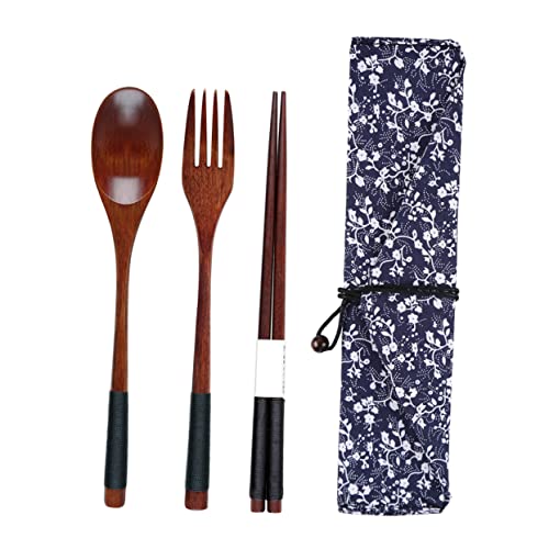 MILISTEN Japanischen Stil Set Fall Holz Löffel Stäbchen Set Tragbare Geschirr Aus Holz MILISTEN Japanischen Stil Set Fall Holz Löffel Stäbchen Set Tragbare Geschirr Aus Holz von Milisten