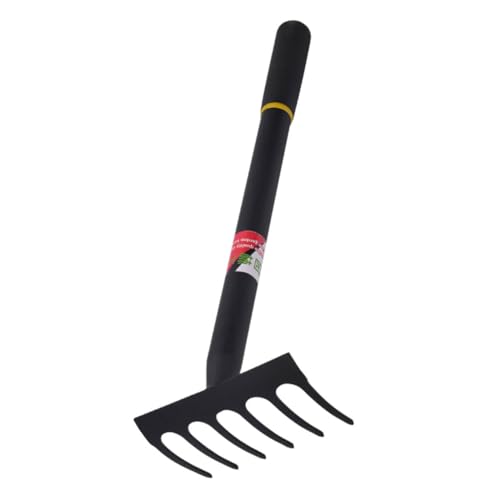 MILISTEN Manganstahl Gartenrechen Robustes Gartenwerkzeug für Effektives Jäten Kultivieren und Bodenlockern Kleinen Langlebig und Vielseitig Einsetzbar MILISTEN Manganstahl Gartenrechen Robustes Gartenwerkzeug für Effektives Jäten Kultivieren und Bodenlockern Kleinen Langlebig und Vielseitig Einsetzbar von Milisten