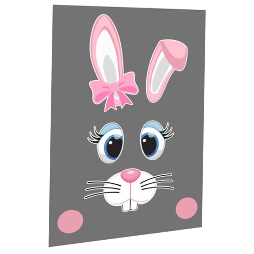 MILISTEN Niedliche Osterhasen-PVC-magnetdekor-Aufkleber Für Auto Garagentür Kühlschrank von Milisten