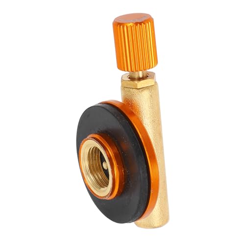 MILISTEN Outdoor Gasherd Adapter Innengewinde Kompakter Gasflaschen Adapter für Campingkocher Robuster Gaskocher Aufsatz zur Umwandlung von Kassettengas Aufblasventil Tragbar und Langlebig von Milisten