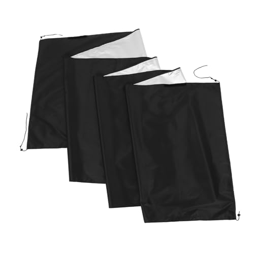 MILISTEN Poolrollenabdeckung Schwimmbadabdeckung wasserdichte Poolabdeckung Poolabdeckungsschutz Pool Winterabdeckung Pool-isolierungsabdeckung Balkonabdeckung 210d Oxford-Stoff Black von Milisten