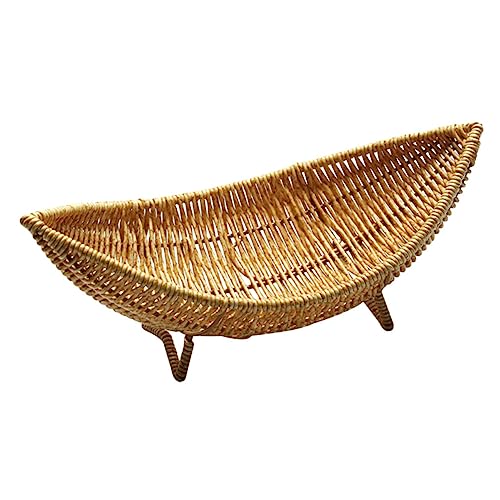 MILISTEN Naturkörbe Rattan-obstteller Gewebter Aufbewahrungskorb Für Gemüse Und Snacks Für Küche Und Wohnzimmer MILISTEN Naturkörbe Rattan-obstteller Gewebter Aufbewahrungskorb Für Gemüse Und Snacks Für Küche Und Wohnzimmer von Milisten