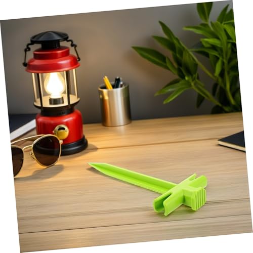 MILISTEN Robuster Erdanker mit Seilverschluss Schwerlastfähiger Zelthaken für Camping Pavillons Carports Schuppen Schaukelsets Wetterfest Windstabil Einsetzbar von Milisten