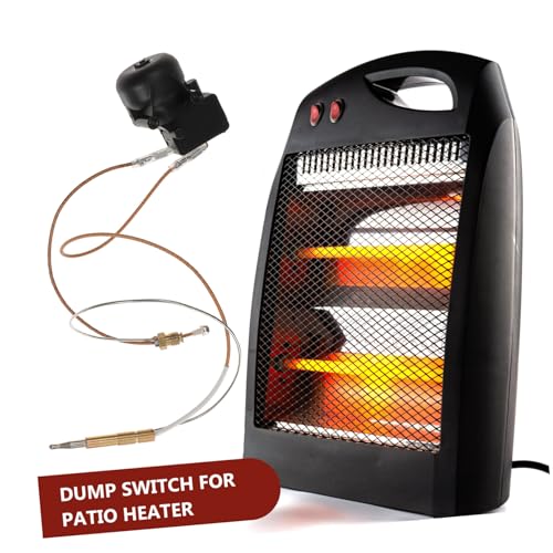 MILISTEN Thermoelement Ersatzset für Terrassenheizstrahler mit Gewinde Sicherheits dump schalter Langlebiger Reparatur sensor Kompatibel mit Gasventilen für Terrassenheizungen und MILISTEN Thermoelement Ersatzset für Terrassenheizstrahler mit Gewinde Sicherheits dump schalter Langlebiger Reparatur sensor Kompatibel mit Gasventilen für Terrassenheizungen und von Milisten