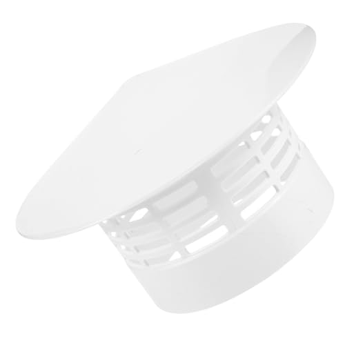 MILISTEN Wetterfeste Schornsteinabdeckung Pilzform Langlebig Winddicht Dachlüftungskappe mit Schnellem Wasserablauf für Außenwandlüftung Geeignet von Milisten