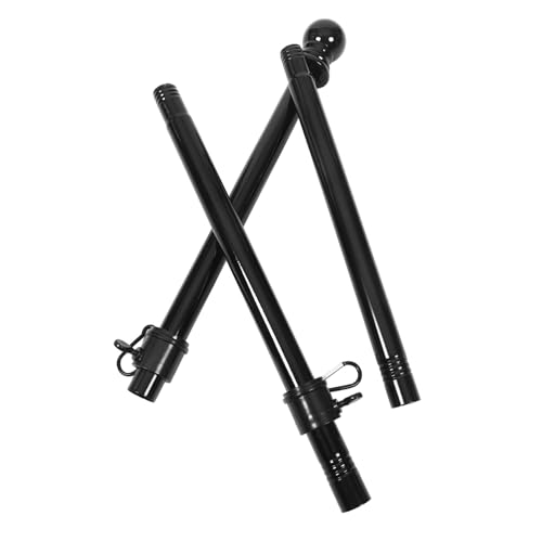Milisten 1 Satz Fahnenmast-Set Robuster Fahnenhalter Wiederverwendbare Gartenflaggenstange Kleine Flaggenmast Für Hof Fahnenmasthalter Aus Edelstahl Pole Für Flagge Schwarz Rostfreier Milisten 1 Satz Fahnenmast-Set Robuster Fahnenhalter Wiederverwendbare Gartenflaggenstange Kleine Flaggenmast Für Hof Fahnenmasthalter Aus Edelstahl Pole Für Flagge Schwarz Rostfreier von Milisten