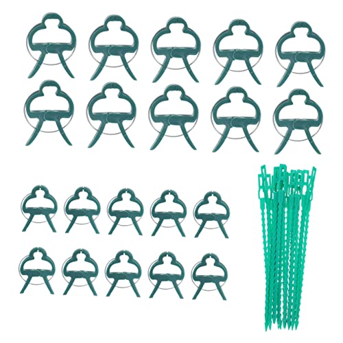 Milisten 1 Satz Gartenclip Set mit Bestehend Großen und Kleinen Clips Sowie Bindebändern für Pflanzenfixierung Robust und Langlebig Umweltfreundlichem und Bruchsicher für Verschiedene Milisten 1 Satz Gartenclip Set mit Bestehend Großen und Kleinen Clips Sowie Bindebändern für Pflanzenfixierung Robust und Langlebig Umweltfreundlichem und Bruchsicher für Verschiedene von Milisten
