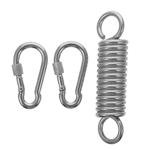 Milisten 1 Satz Hängematten Aufhängung Set Teiliges Spring Hook Kit für Hängesessel und Schwere Lasten Langlebig Rostfrei und Praktisch für Vielseitige Anwendungen Milisten 1 Satz Hängematten Aufhängung Set Teiliges Spring Hook Kit für Hängesessel und Schwere Lasten Langlebig Rostfrei und Praktisch für Vielseitige Anwendungen von Milisten