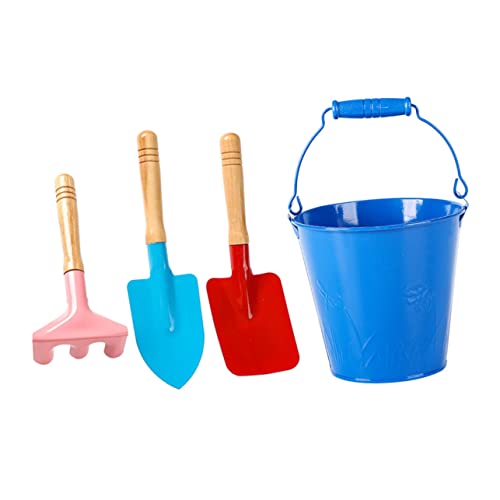 Milisten 1 Satz Mini Gartenwerkzeug Set für Sicherheits Gartengeräte zum Pflanzen und Graben Teiliges Set mit Mini Schaufel Rechen und Eimer für Garten Strand und Zufällige Farbe Milisten 1 Satz Mini Gartenwerkzeug Set für Sicherheits Gartengeräte zum Pflanzen und Graben Teiliges Set mit Mini Schaufel Rechen und Eimer für Garten Strand und Zufällige Farbe von Milisten