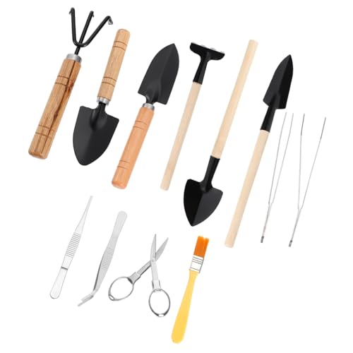 Milisten 1 Satz Teiliges Mini Gartenwerkzeug Set Für Pflanzen Ergonomisches Design Leicht Zu Reinigen Langlebig Grat Für Gartenarbeit Und Pflanzprojekte 10 Stück Milisten 1 Satz Teiliges Mini Gartenwerkzeug Set Für Pflanzen Ergonomisches Design Leicht Zu Reinigen Langlebig Grat Für Gartenarbeit Und Pflanzprojekte 10 Stück von Milisten