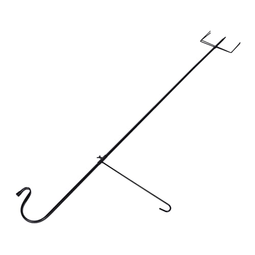 Milisten 1 Stück Eisen Garten Haken für Flaggen und Pflanzen Rostfreier Gartenstecker Stabiler Schäferhaken für Hochzeiten Vogelhäuschen und Laternen Dekorativer Gartenaccessoire Milisten 1 Stück Eisen Garten Haken für Flaggen und Pflanzen Rostfreier Gartenstecker Stabiler Schäferhaken für Hochzeiten Vogelhäuschen und Laternen Dekorativer Gartenaccessoire von Milisten