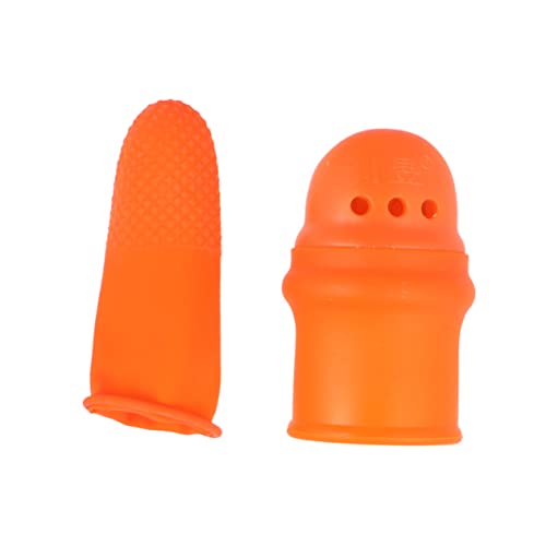 Milisten 1 Stück Trennmesser für Gartenarbeit Ergonomische Handschuhe zum Ernten für Gemüse Obst und Pflanzenpflege S Orange und Gelb Langlebig und Komfortabel von Milisten