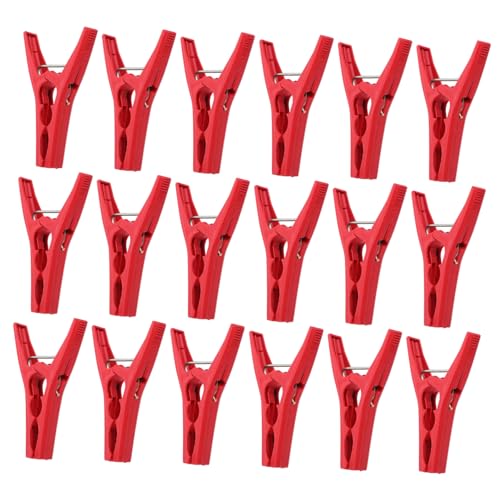 Milisten 100 Stück Gartenpflanzen Clips Wiederverwendbar Stabiles Pflanzenstützclip für Gemüse Obst Rankhilfe Tomatenhalter Vielseitig Leichte Kunststoffklemme für Balkon Gemüsebeete von Milisten